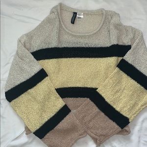 Crop sweater